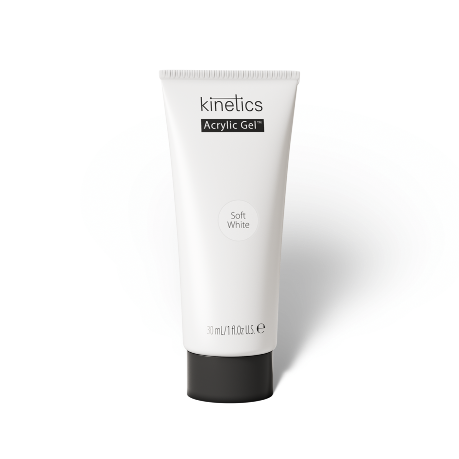 Acrylic Gel Soft White-1 fl oz/30 ml
